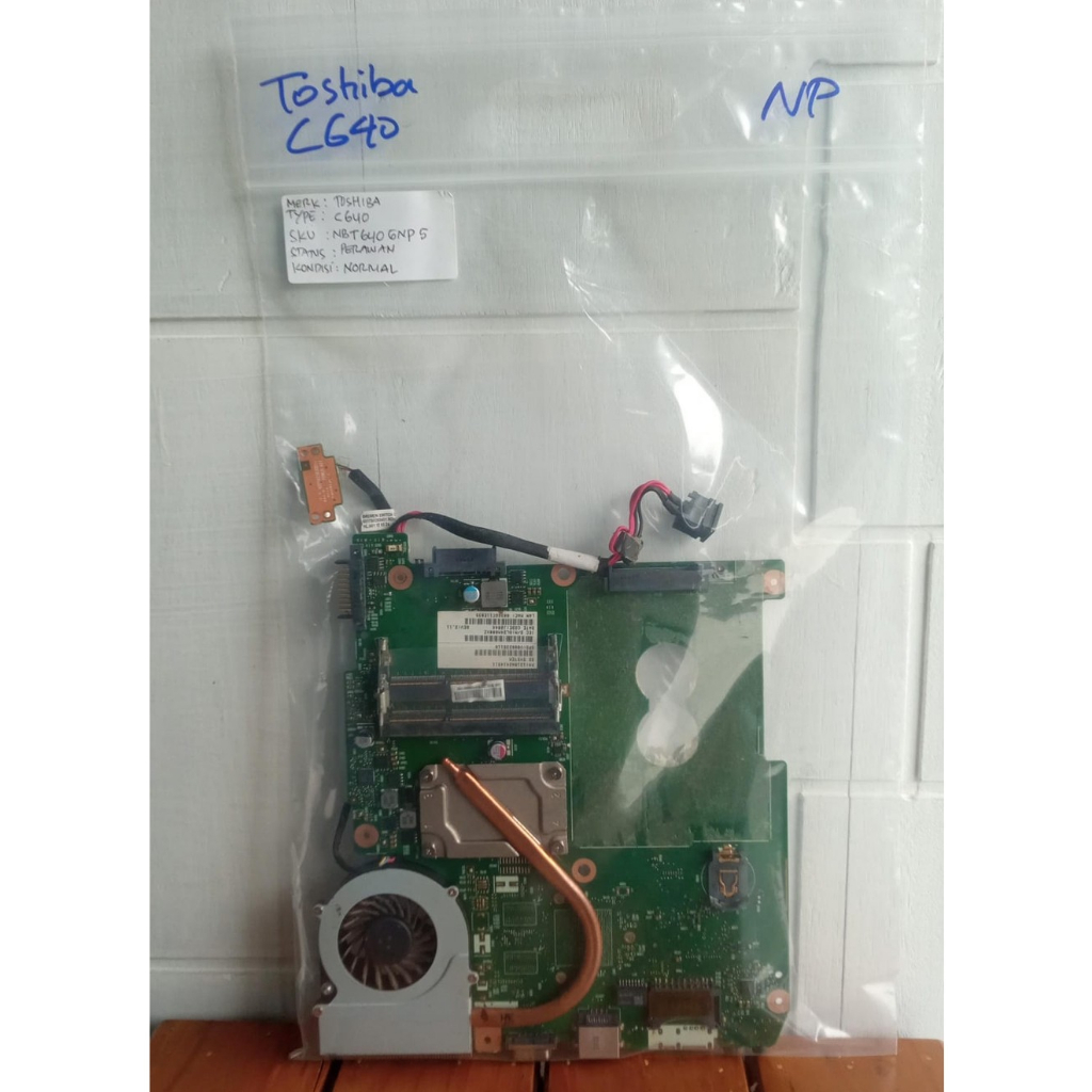 Motherboard Laptop Toshiba C640D