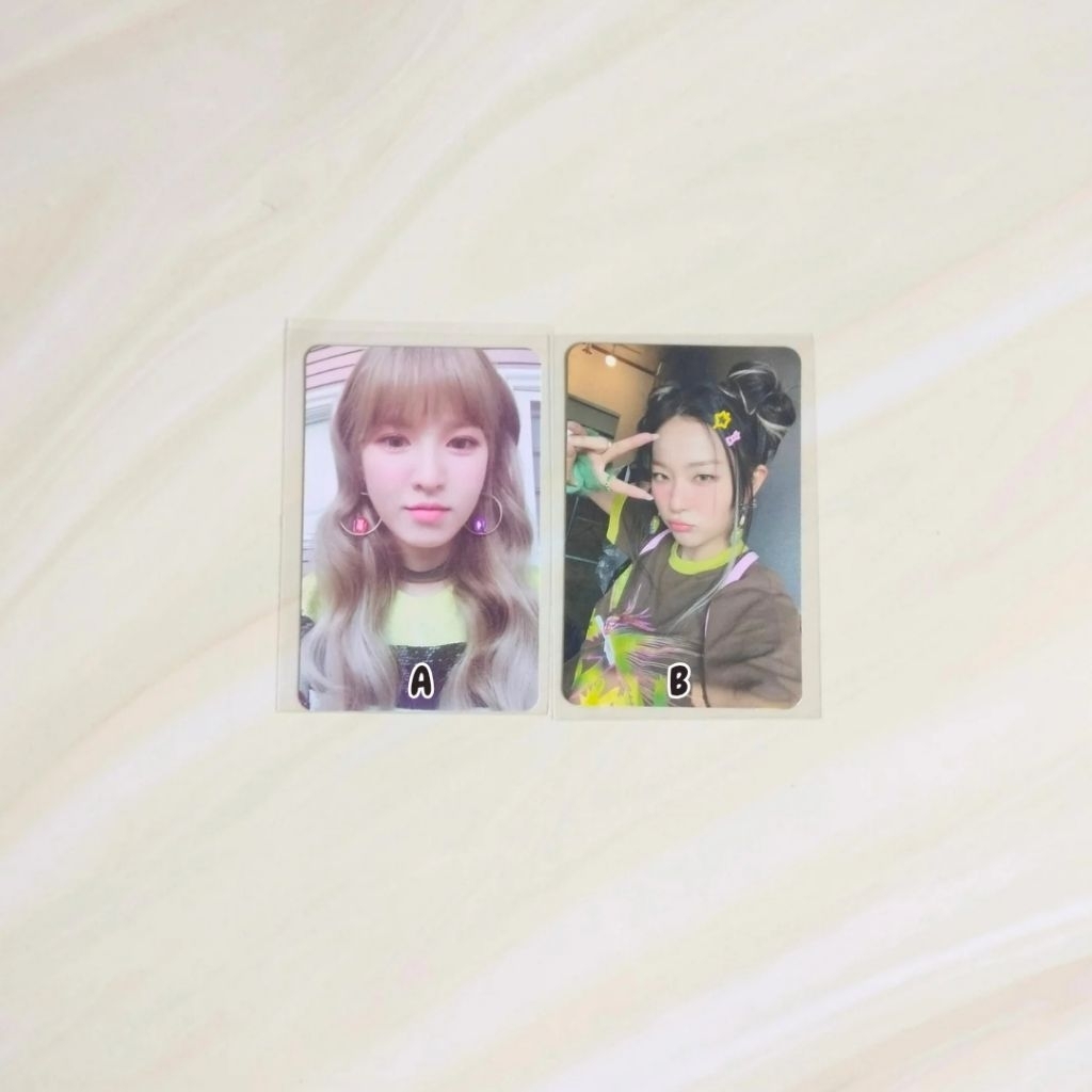 Red Velvet official photocard Irene Seulgi Wendy Joy Yeri pc off cosmic chill kill got the beat smcu