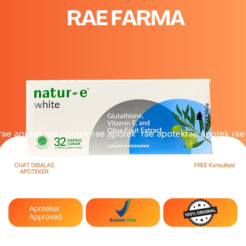 NATUR E WHITE SUPLEMEN PEMUTIH