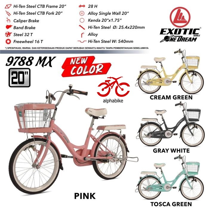 SEPEDA EXOTIC MINI 9788 MX 20 INCH BY PACIFIC