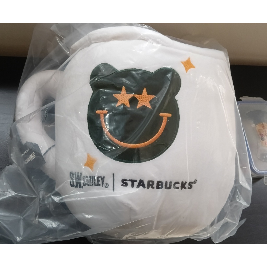 MUG PILLOW  SMILEY starbucks + original starbucks