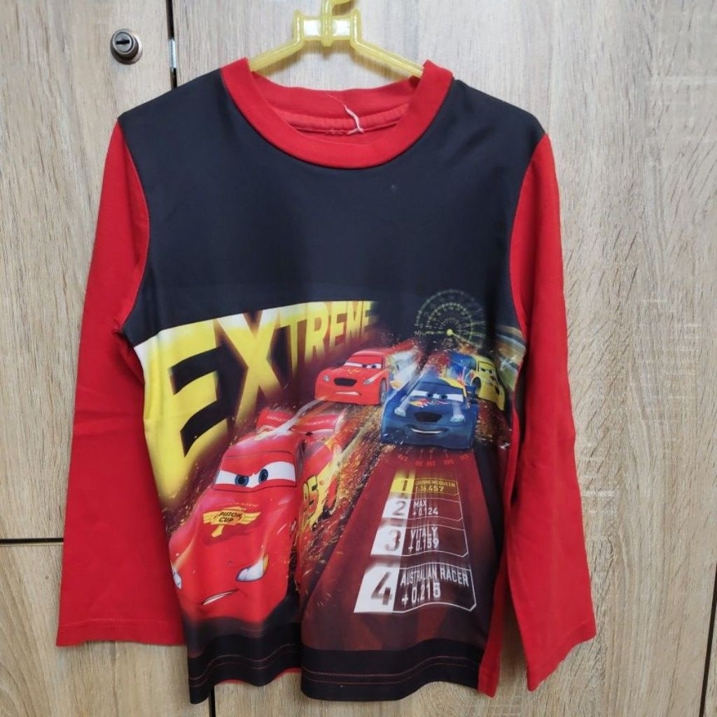 Kaos Anak Cars preloved