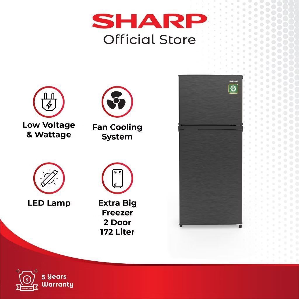Kulkas Sharp SJ-316 MN-HS & SJ-236 MN-HS - Kapasitas Besar & Hemat Energi