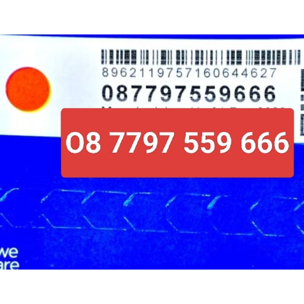 nomer XL 4G LTE super cantik 1234 2345 45678 mudah dihafal BONUS KUOTA INTERNET 3GB