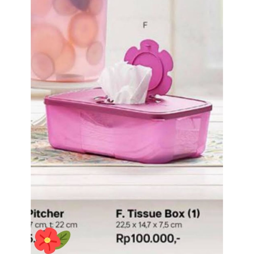 Tissue Box Tupperware