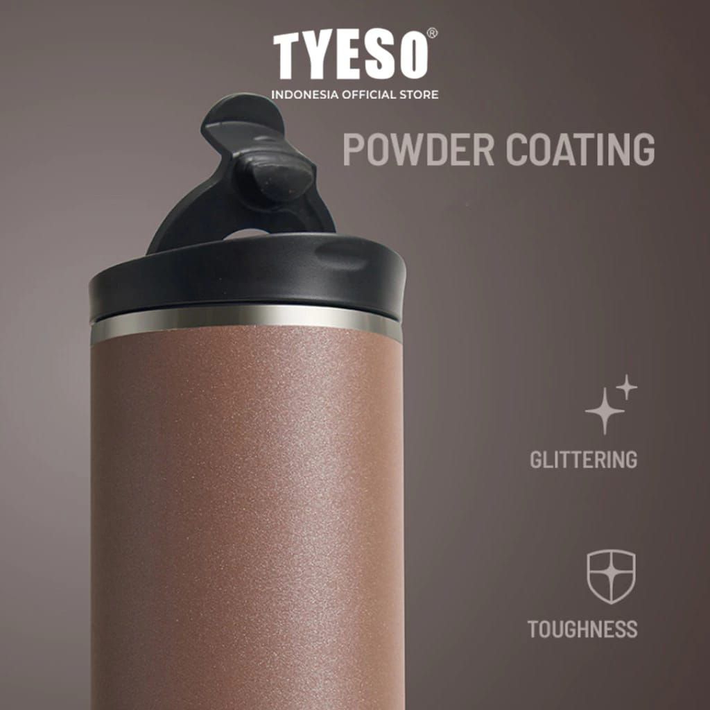 Tyeso French Press Coffee & Tea Tumbler Stainless Steel