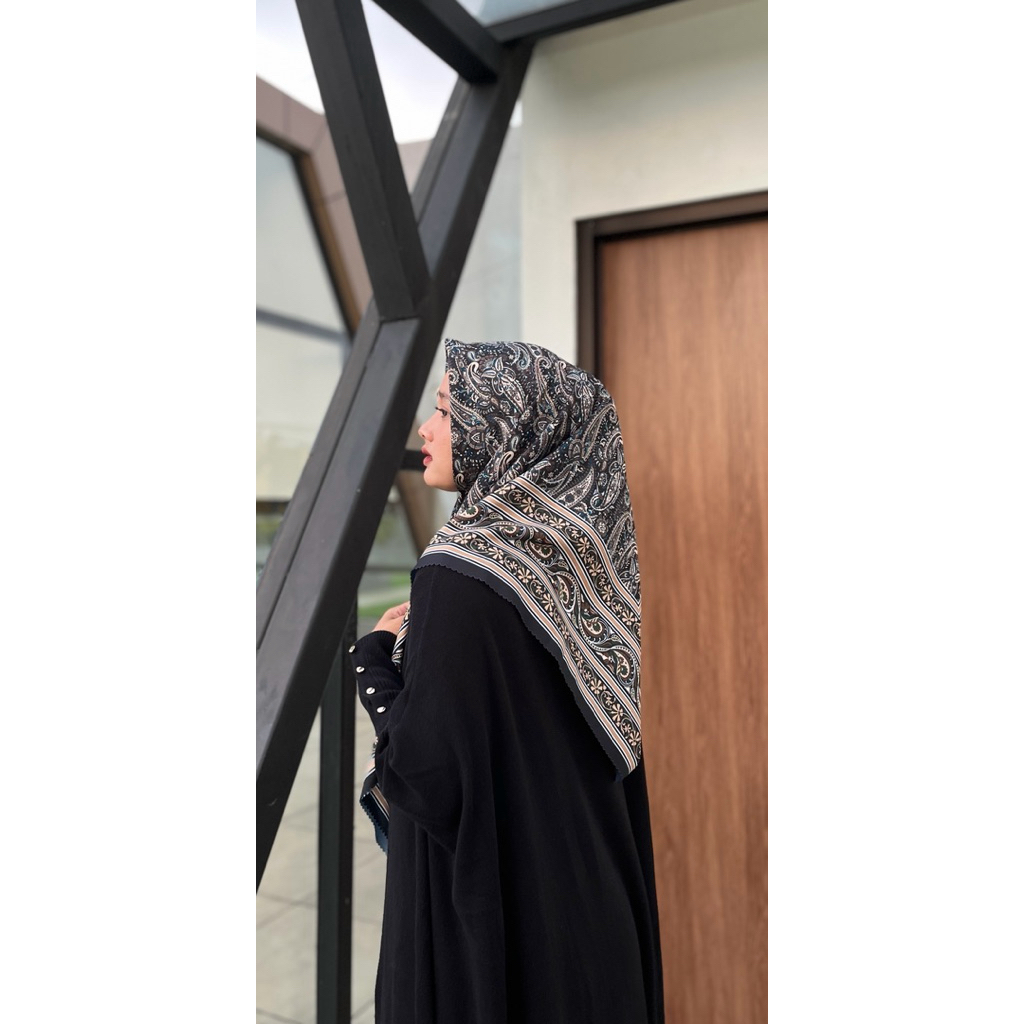 Hijab segiempat/Hijab motif terlaris/Hijab motif turki