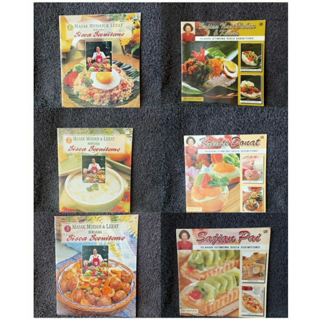 buku resep sisca soewitomo harga satuan