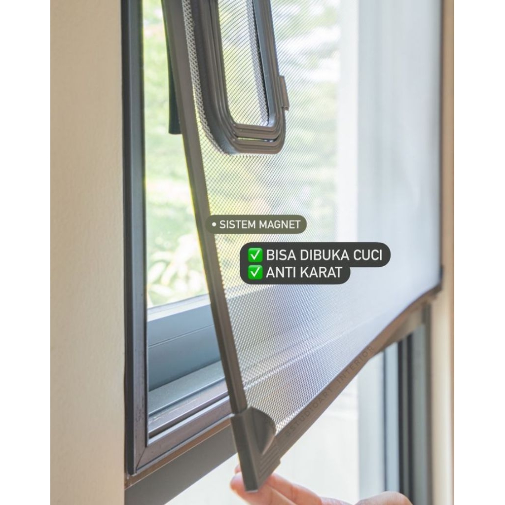 Kasa Nyamuk Magnet / Kasa Nyamuk Magnetic / Kasa Nyamuk Minimalis