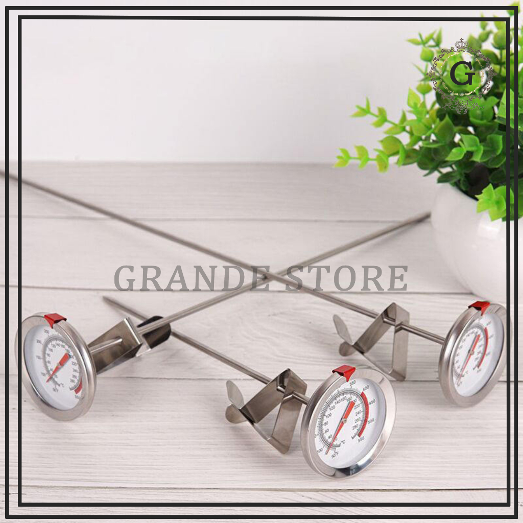 Termometer Oven Stainless Steel Analog dan Termometer Air Digital Probe Makanan Meat | Thermometer P