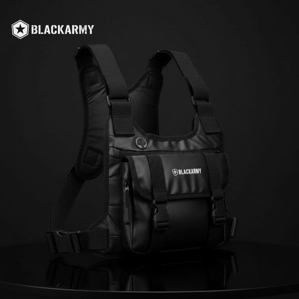 tas dada pria tactical army kekinian distro casual trendy waterproof anti air