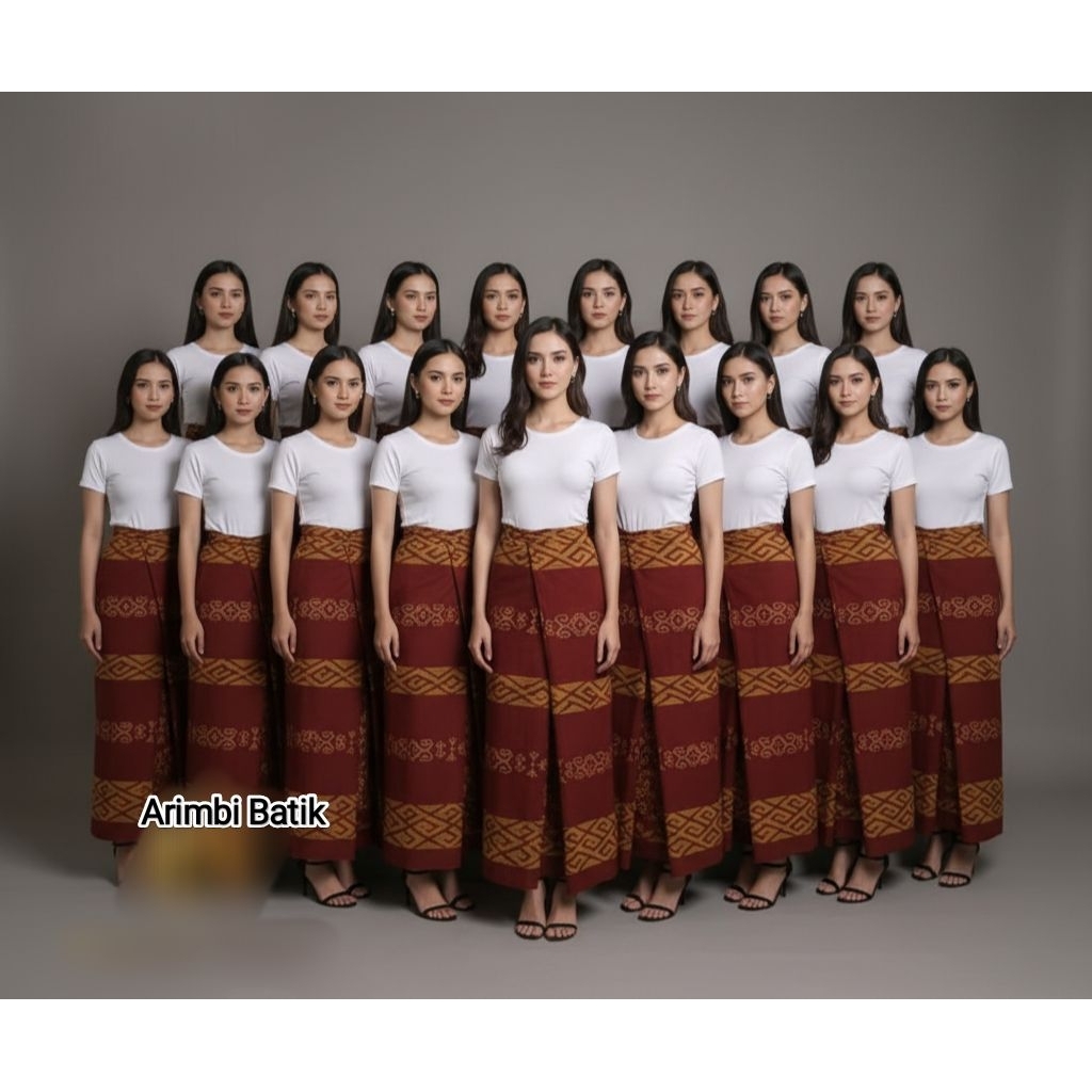 Sarung Tenun Gringsing Merah - Kain Tenun - Sarung Tenun