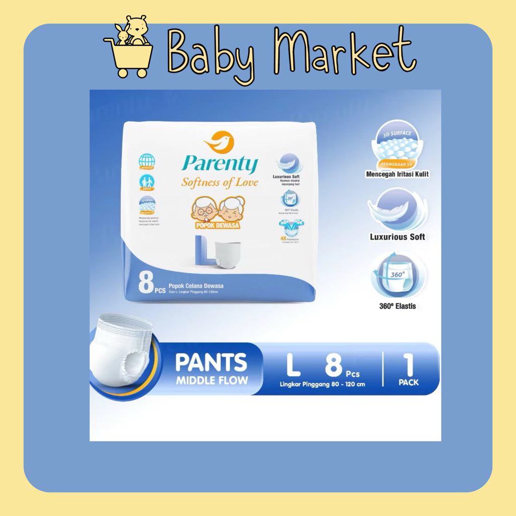 Parenty Pants Popok Dewasa Celana