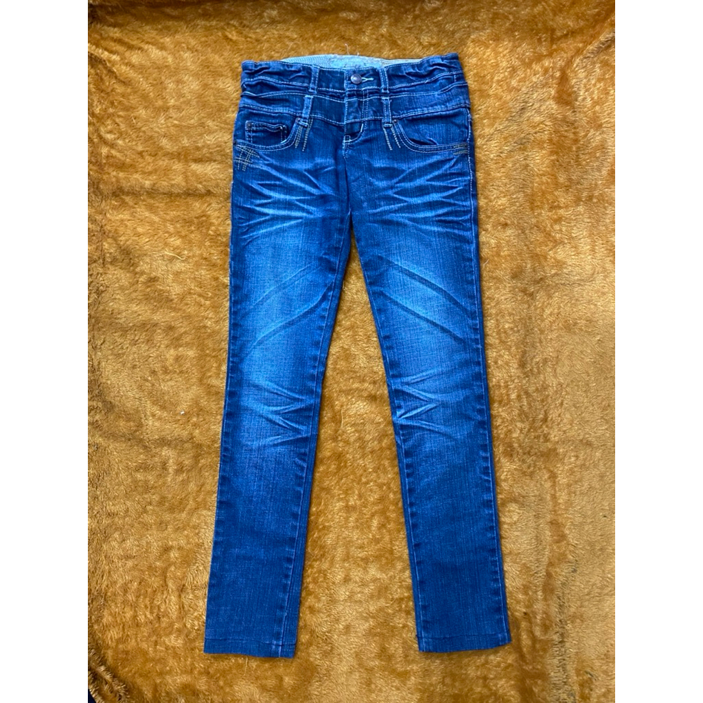 PL celana jeans panjang anak cowok lavine ukuran 13-14 thn LP 74 cm