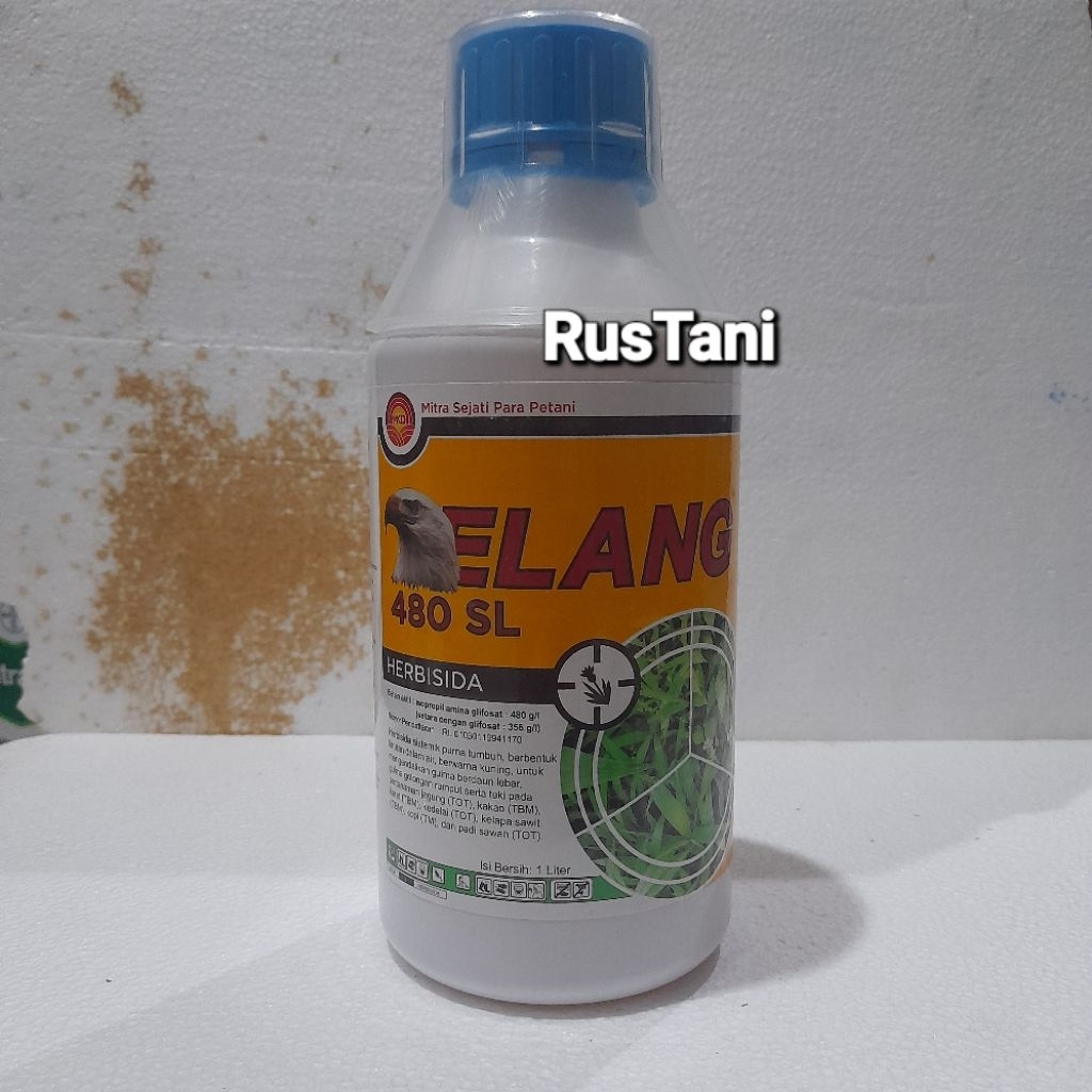 Herbisida ELANG 480SL 1Lt Bahan aktif : IPA Glifosat 480g/l