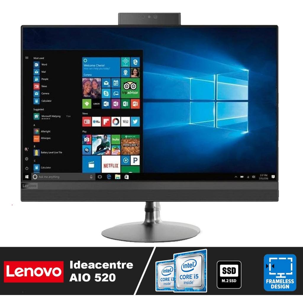 PC All In One LENOVO 520 Core i3 Gen 7 | 8GB | SSD 256GB | 21.5" IPS