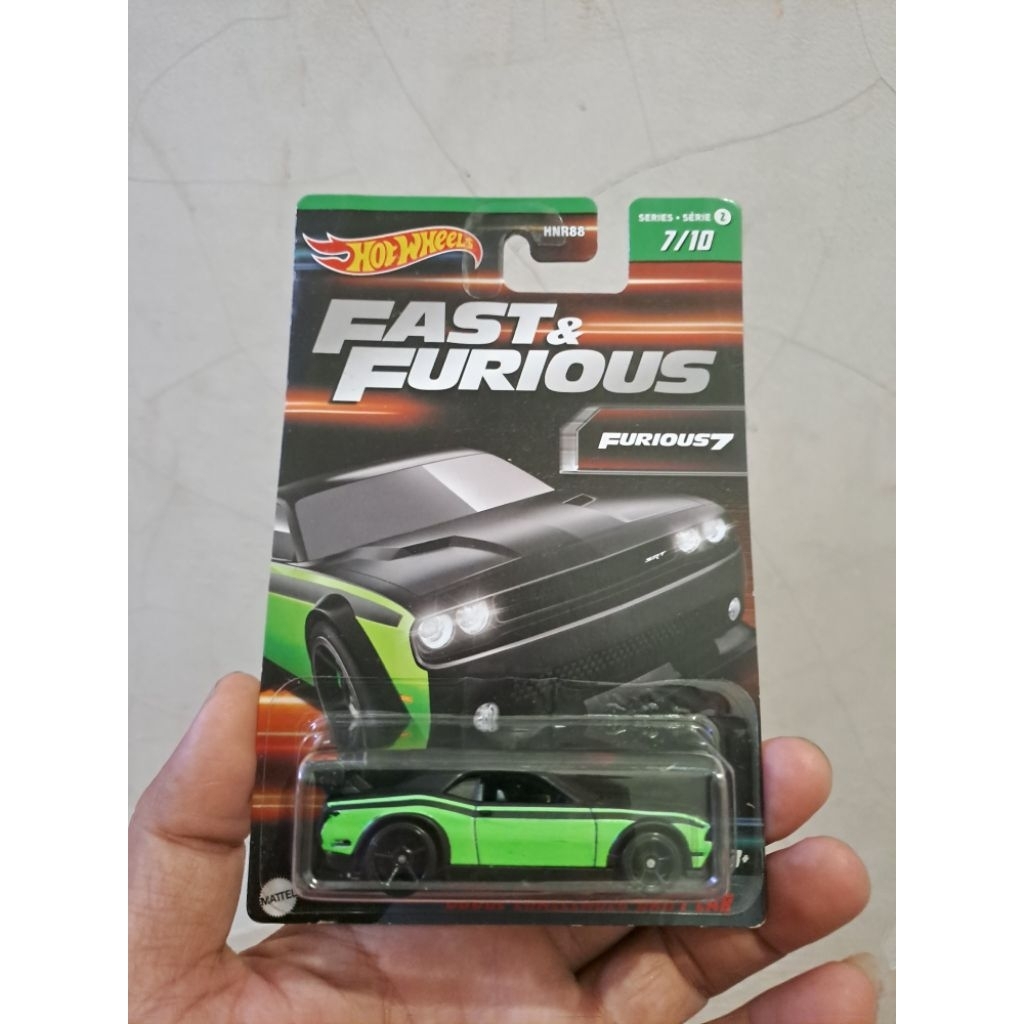 Hot Wheels Fast & Furious7 Dodge Chalenger Drift Car