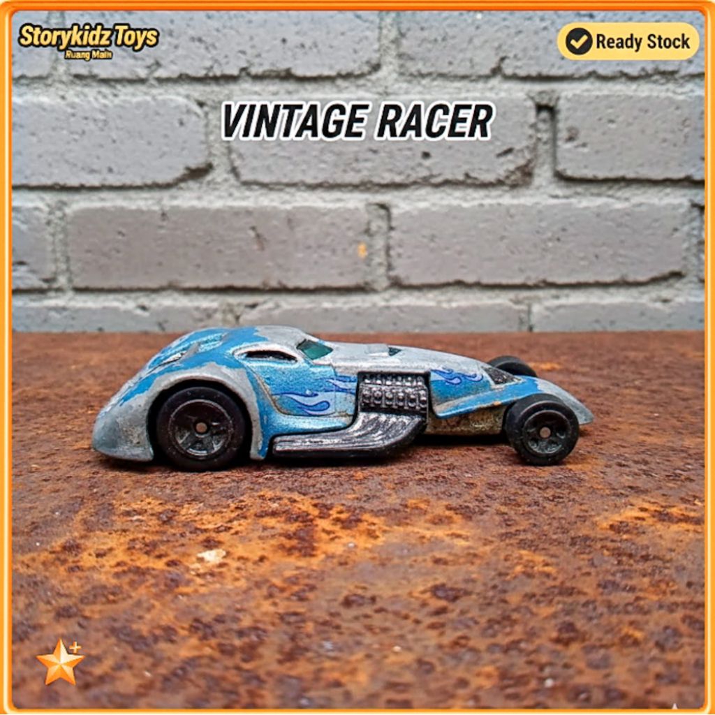 Hot Wheels Hammered Coupe 2000 Vintage Racer Loose Diecast Mobil Klasik Original Mattel