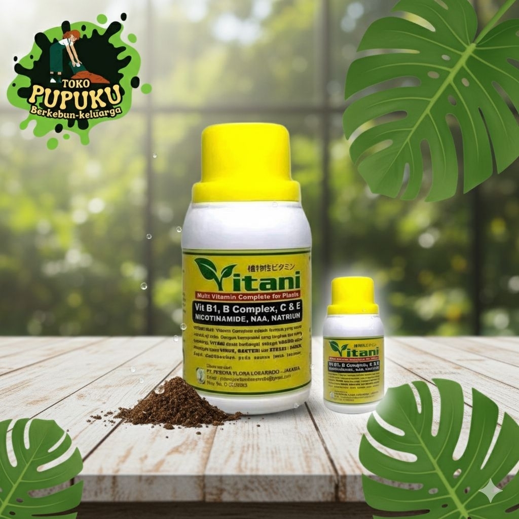 Vitamin tanaman berkualitas merek vitamin B1 | Vitamin B1 untuk tanaman hias buah dan bunga