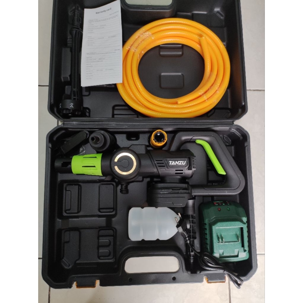 tanpa batre Jet cleaner cordless brushless tanzu