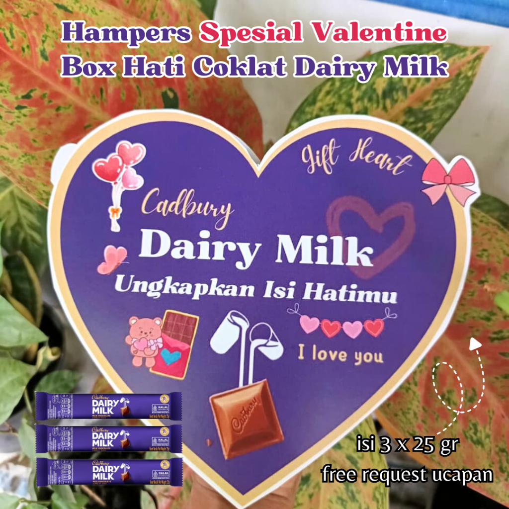 Cadbury Dairy Milk Gift Box Spesial Edition - Hampers Coklat - Kado Coklat