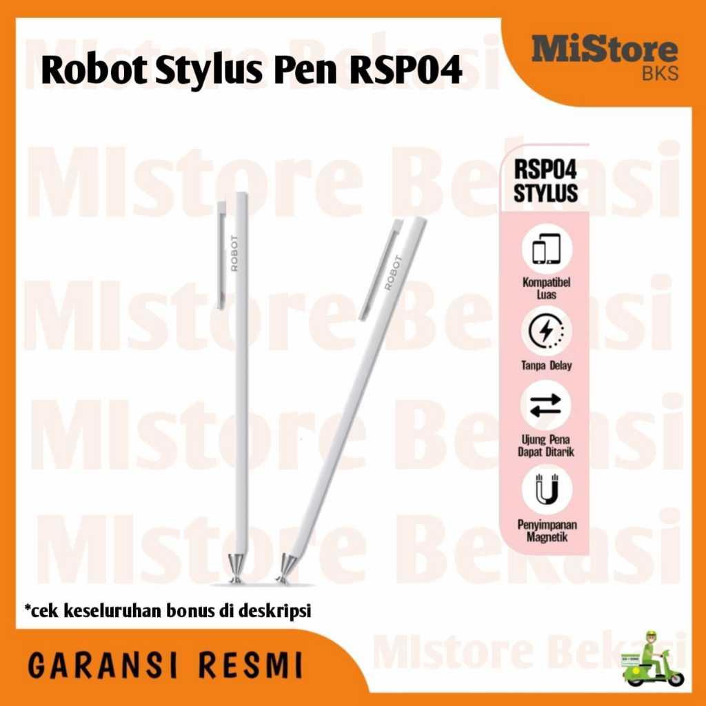 ROBOT RSP04 Stylus Pen Universal Compatible Mackbook Android Ios Microsoft