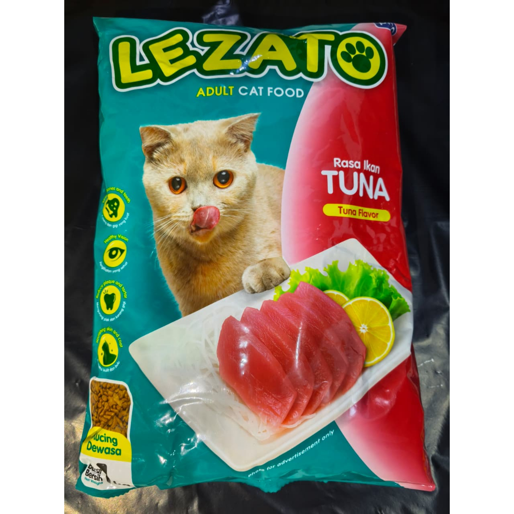 LEZATO Yummy Cat Food Tuna 1kg grosir termurah