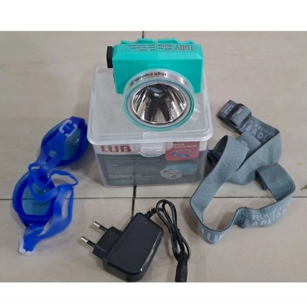 SENTER KEPALA LUBY SELAM L 1811 K CAHAYA KUNING SUPER TERANG / SENTER KEPALA LUBY SELAM CAHAYA KUNIN