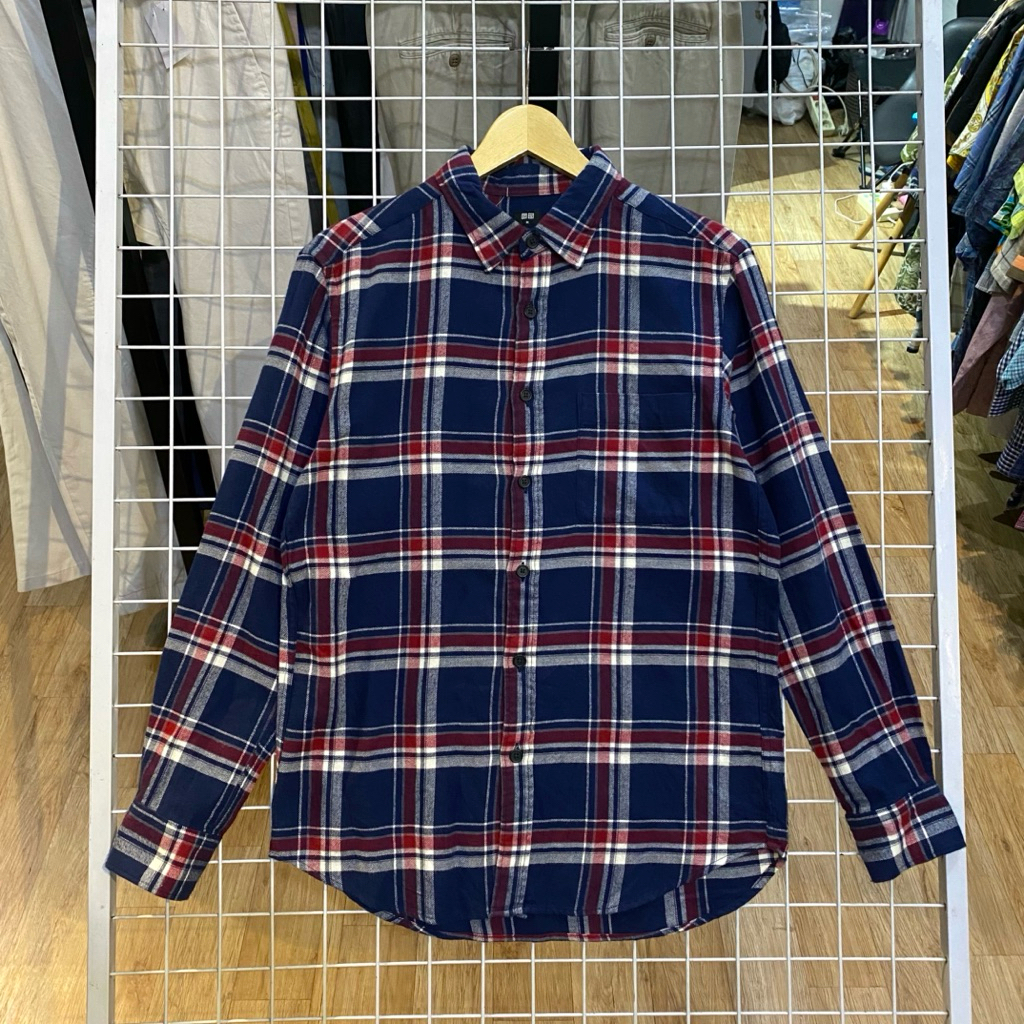 Uniqlo Plaid Flannel Shirt