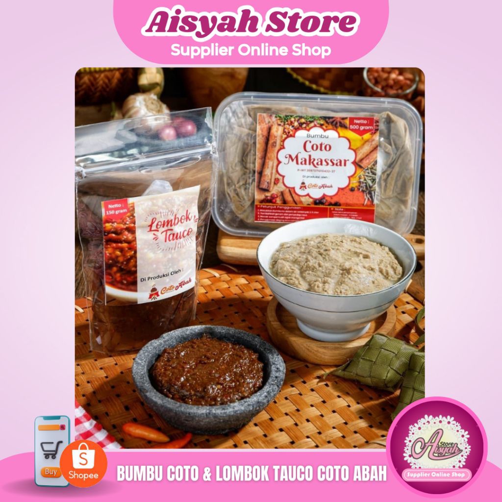 BUMBU & LOMBOK TAUCO COTO ABAH MAKASSAR