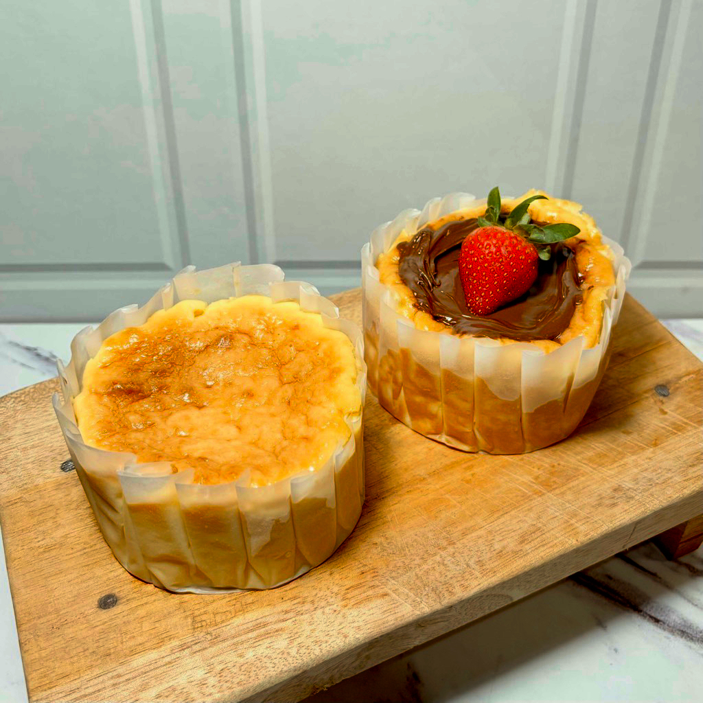 [ Gluten Free ] Basque Burnt Cheesecake | D. 10cm by qoqo.bakehouse