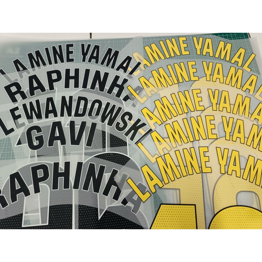 NAMESET BARCA LA LIGA