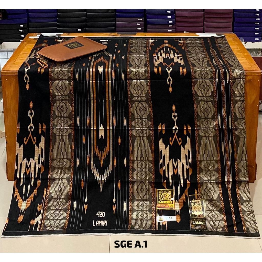 SARUNG | LAMIRI 420 SUTRA| SGE SGL SGF MESRES & SUTRA Kemasan Dompet