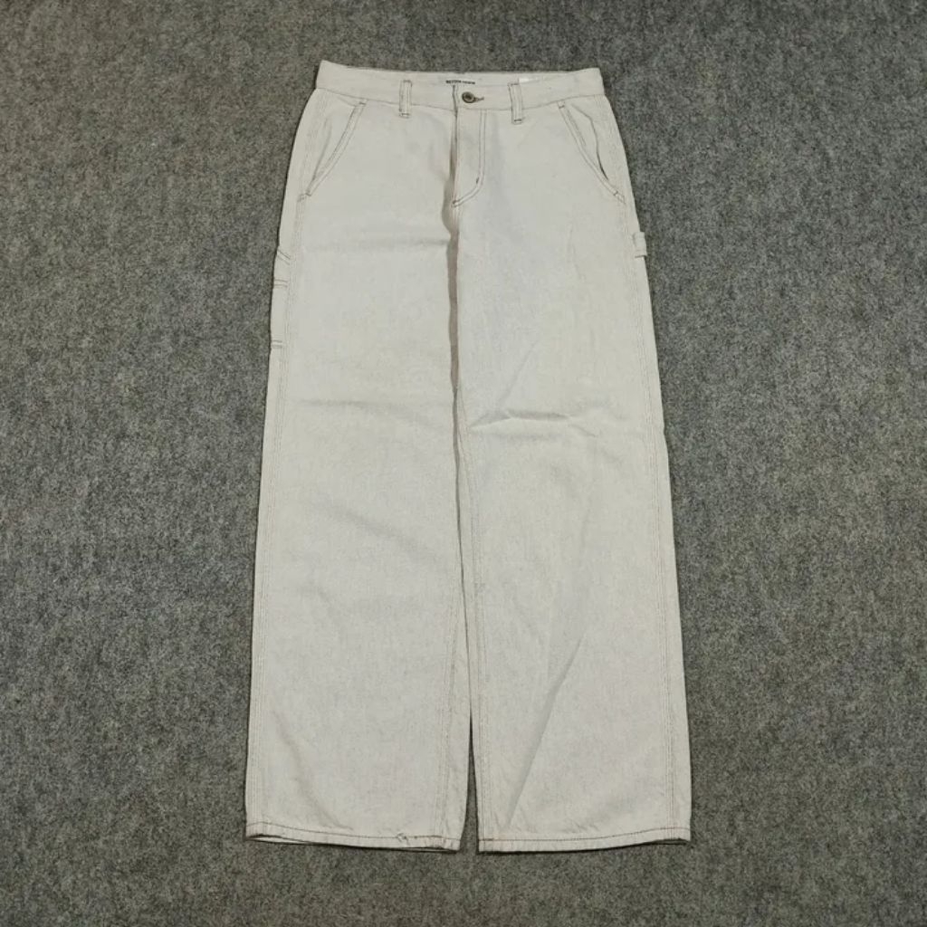 Celana carpenter jeans panjang pria TOPTEN size fit 29 second