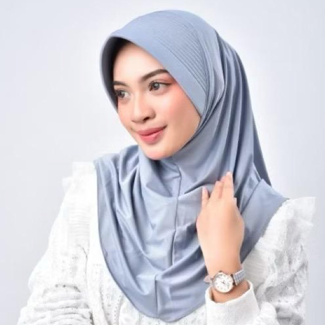 Jilbab Sport Pet Tebal / Bergo Sport Pet Tebal / Jilbab Instan / Hijab Bergo Pet Tebal