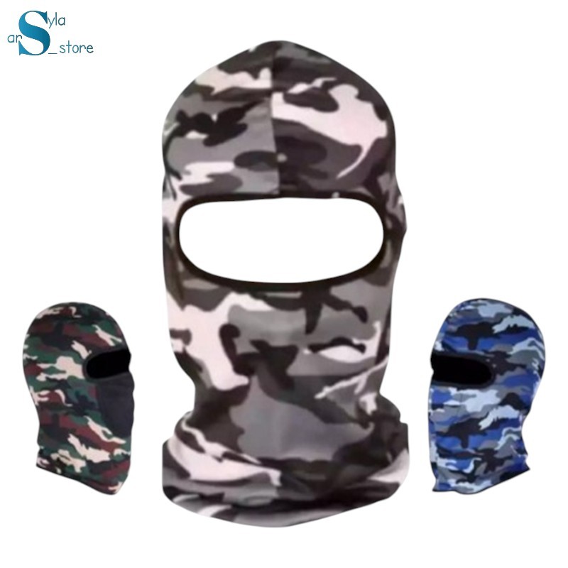 Masker Ninja Busa / Army Topeng Ninja Loreng Pria