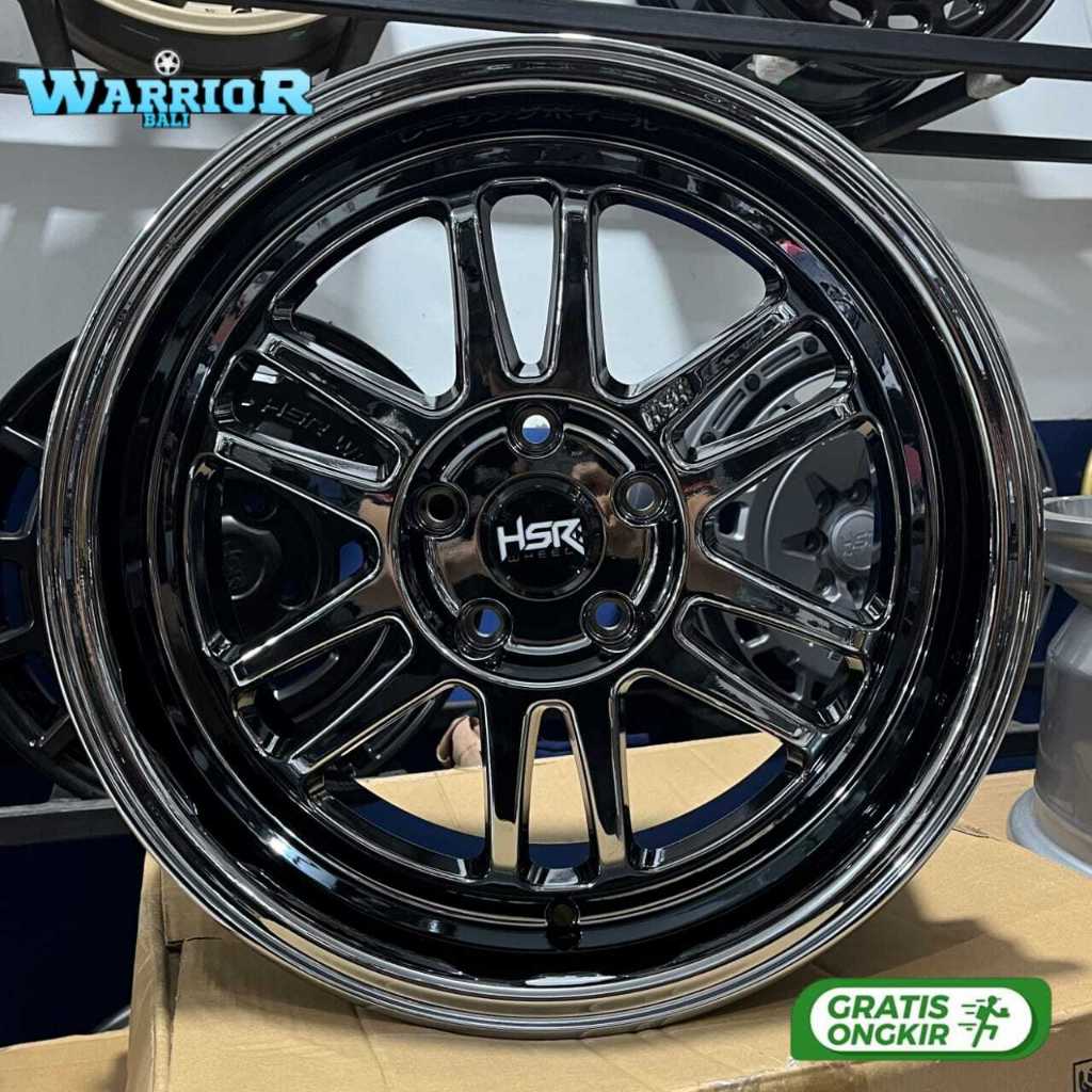 VELG MODEL RPF1 R18 HSR BLY01 BLACK CHROME COCOK UNTUK INNOVA, CRV, CIVIC, ODDYSEY DLL