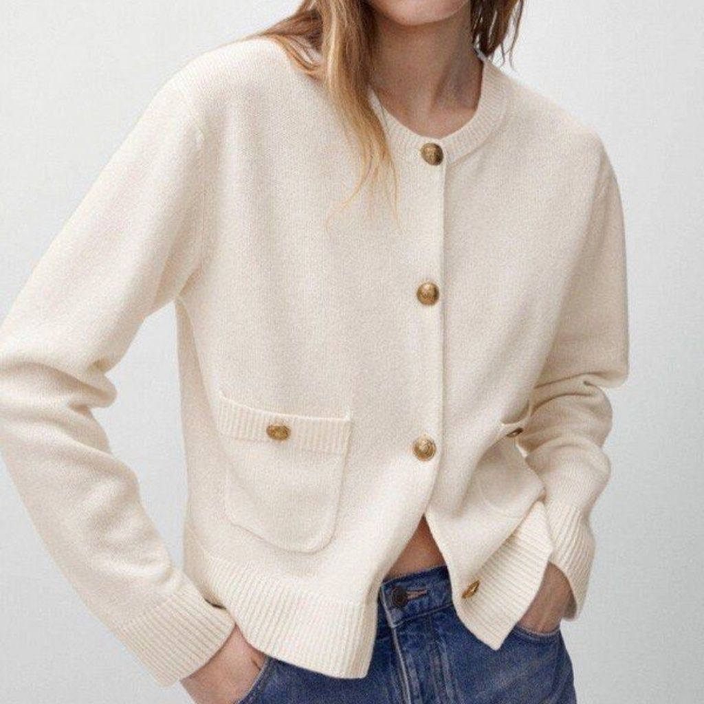 Preloved Massimo Dutti Cream Jacket