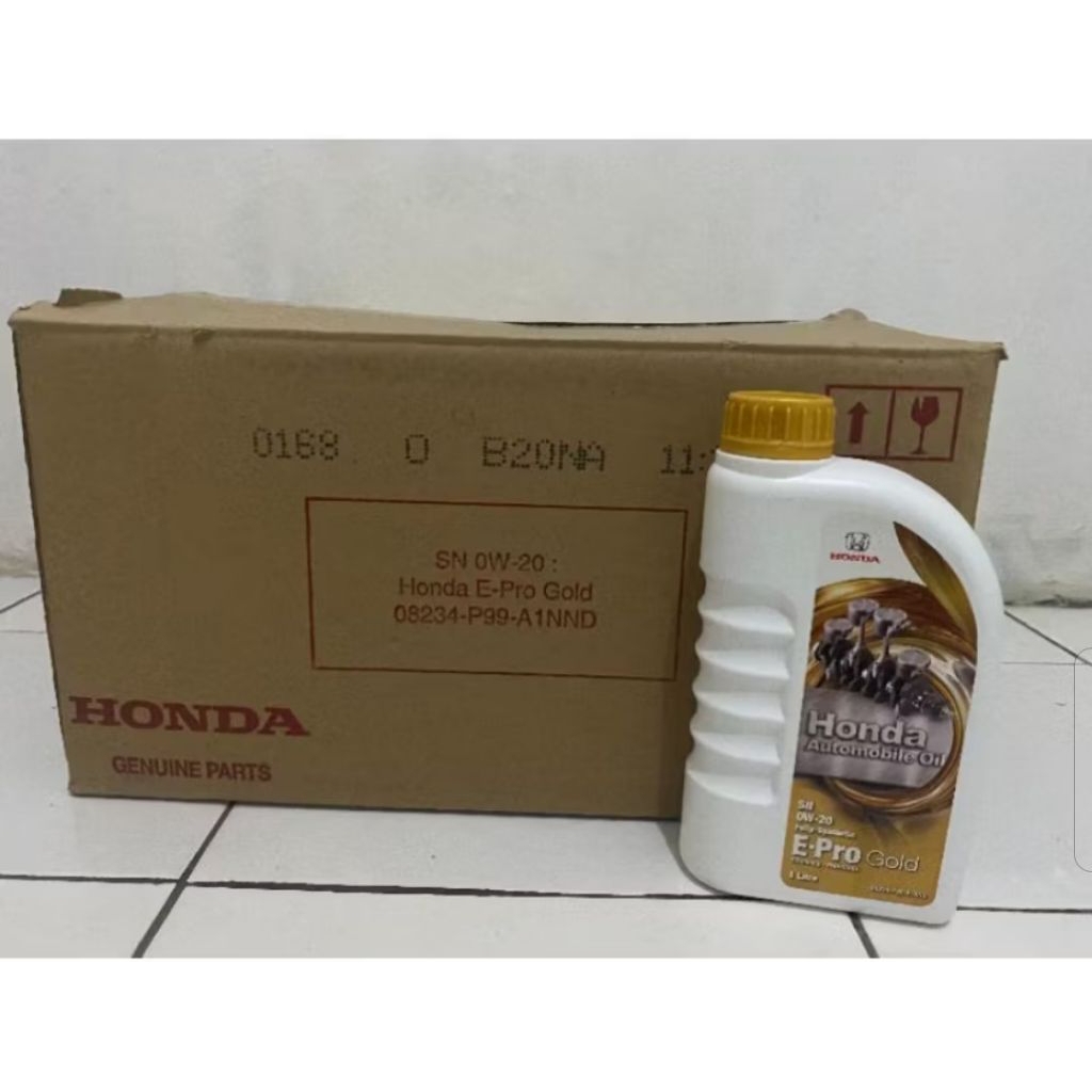 Honda Automobile Oil SN 0w20 Fully Synthetic E-pro Gold Uk 1Liter.