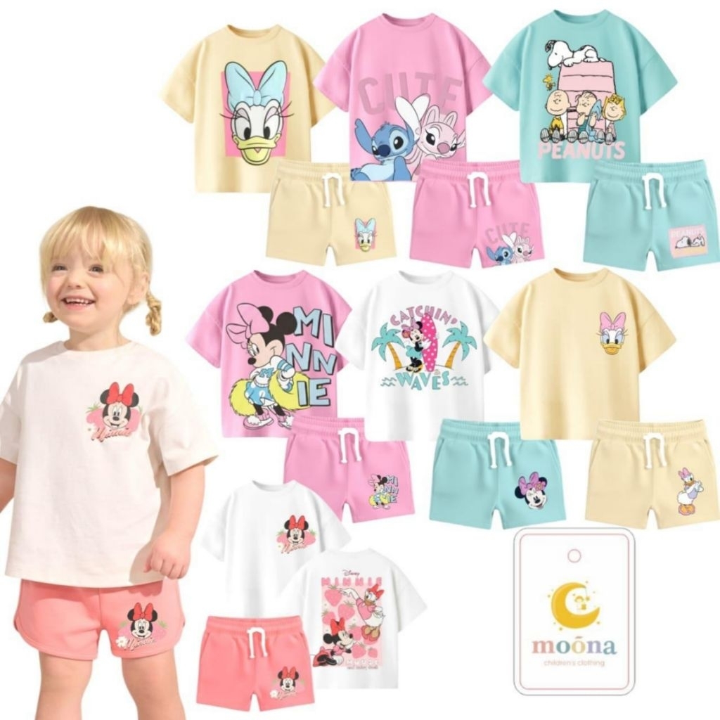 Setelan Anak Perempuan Moana