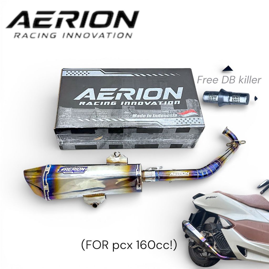 KNALPOT PCX 160 KNALPOT RACING PCX 160 ORIGINAL AERION EXHAUST