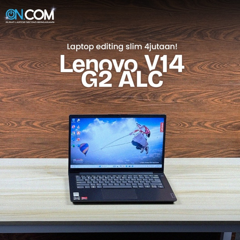 Lenovo V14 G2 ALC/AMD Ryzen 3 5300U/RAM 4 GB/SSD 512 GB/Garansi Toko 1 Bulan