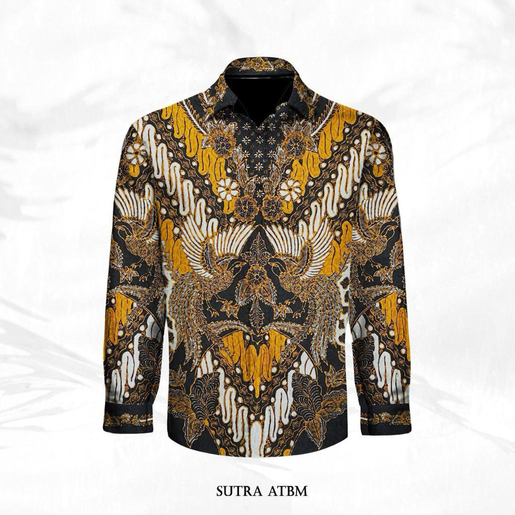 KAIN BATIK TULIS SUTRA ATBM ASLI PEKALONGAN - AM 21