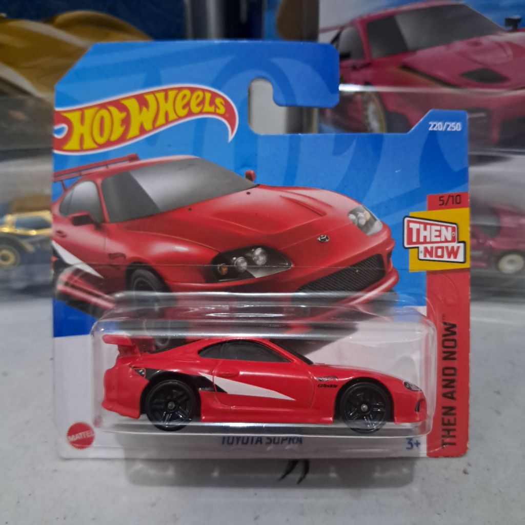 Hot wheels Toyota supra Mk4 short card- Hot wheels Toyota supra Mk4 then and now short card- Hot whe
