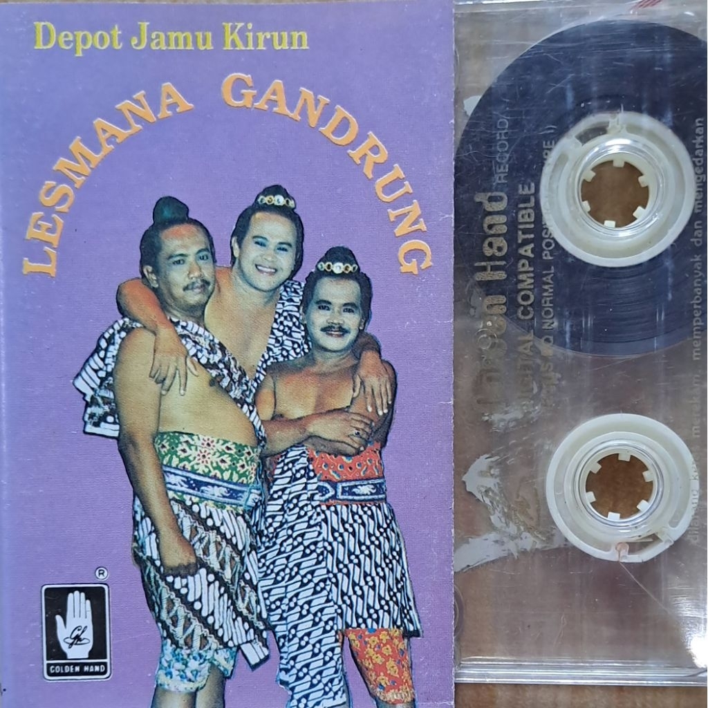 Kaset Pita  Lawak Kirun Group Judul Lesmana Gandrung