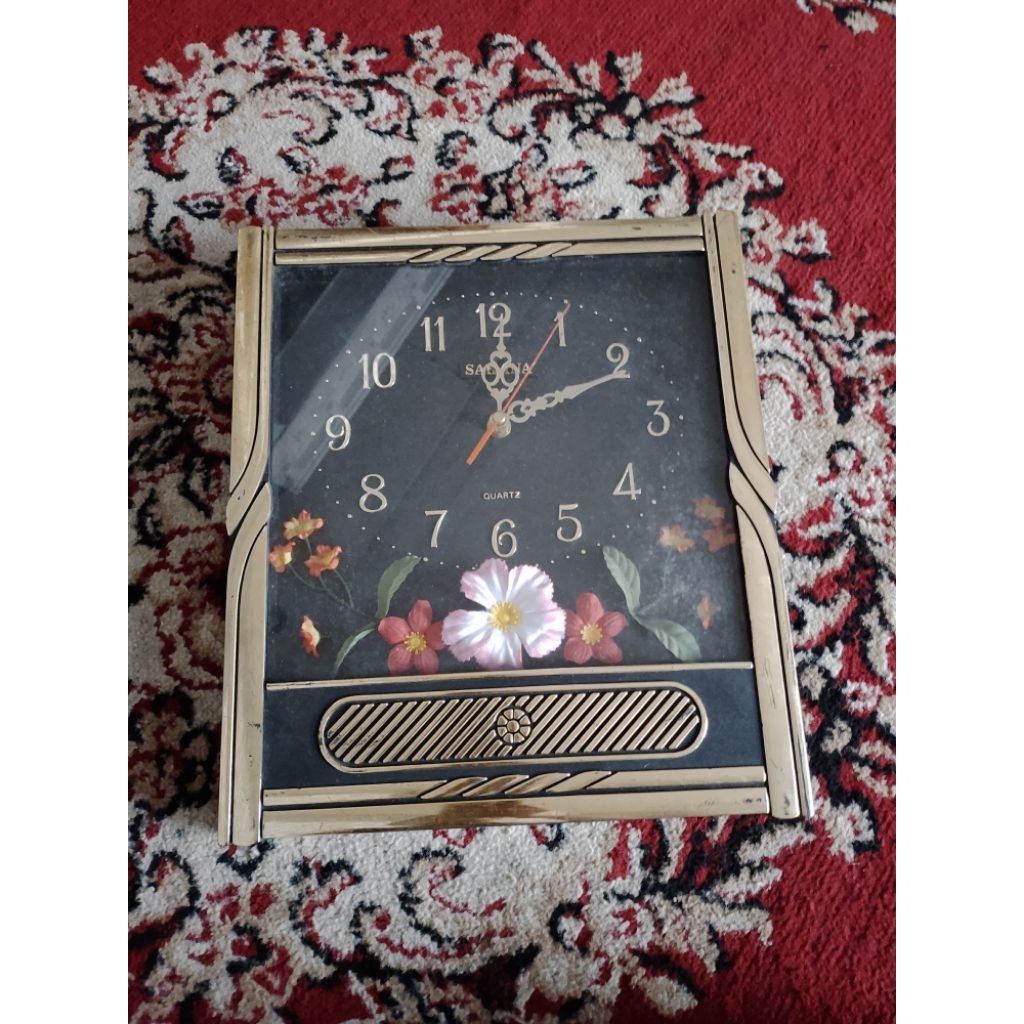 Jam Dinding Sakana Lawas Jadul Antik Vintage