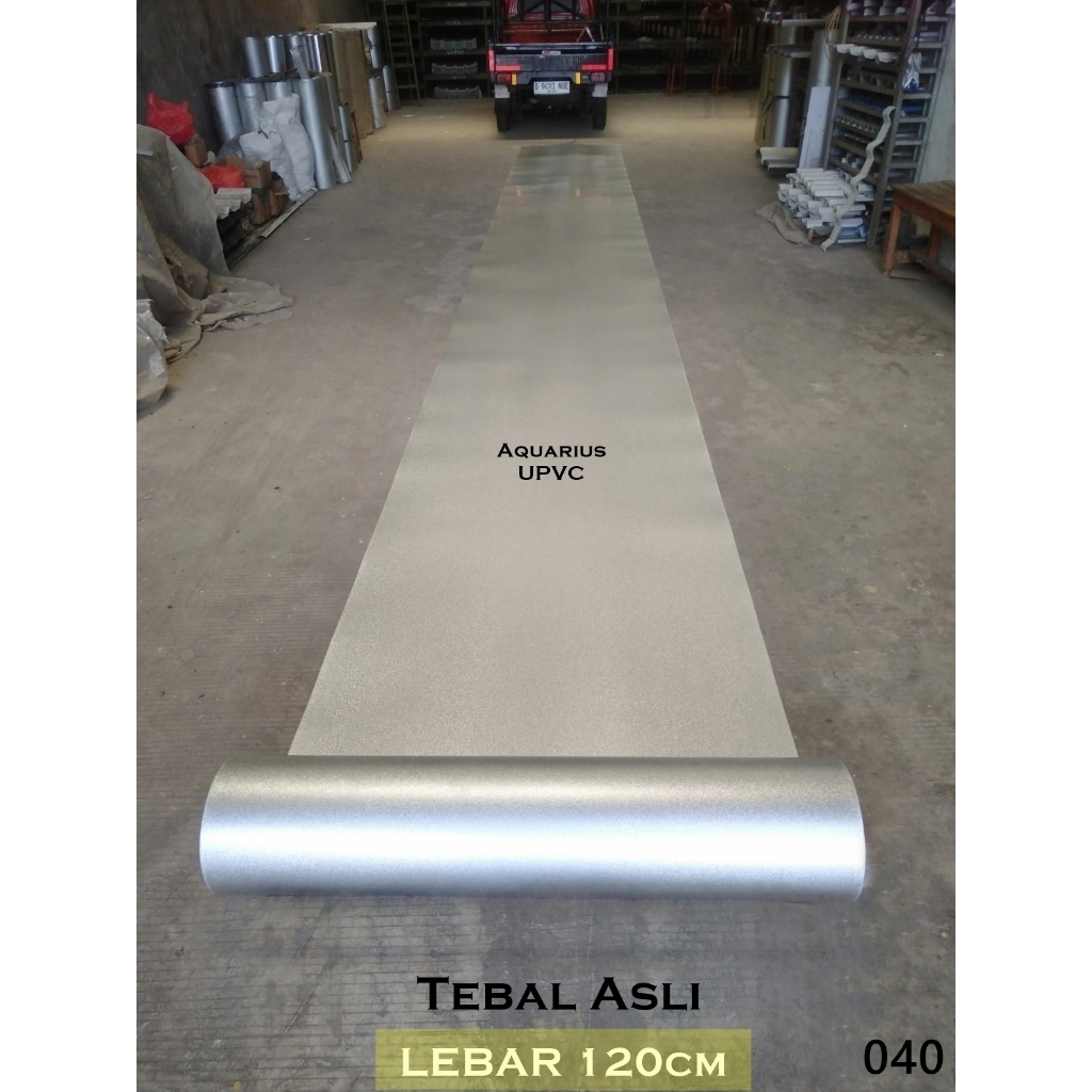 Seng Talang Lebar 120cm Tebal 040mm Rol Plat sheet Galvalum 1219mm Permeter Anti Karat