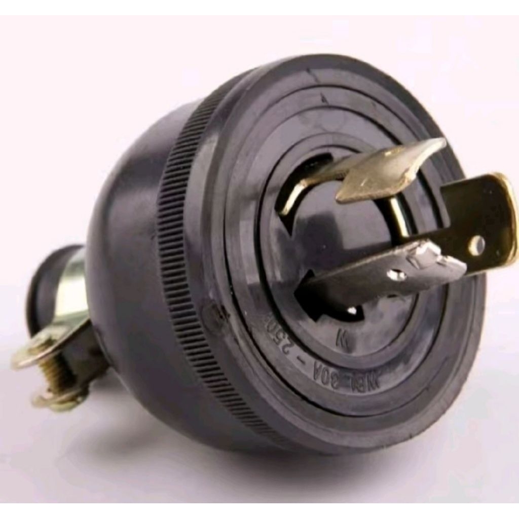 Steker Genset Colokan Plug 3 Kaki