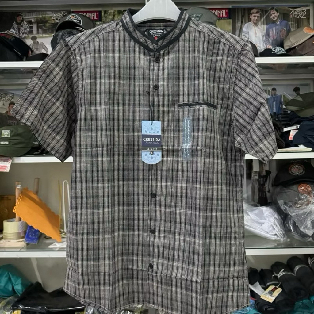 Baju Koko Cressida Lengan Pendek Original