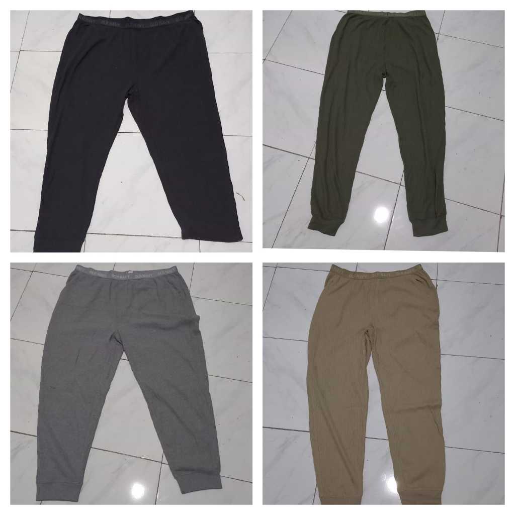 Celana Panjang Unisex Waffle Pajama Jogger Old Navy berbahan Katun / Celana Jumbo Pria